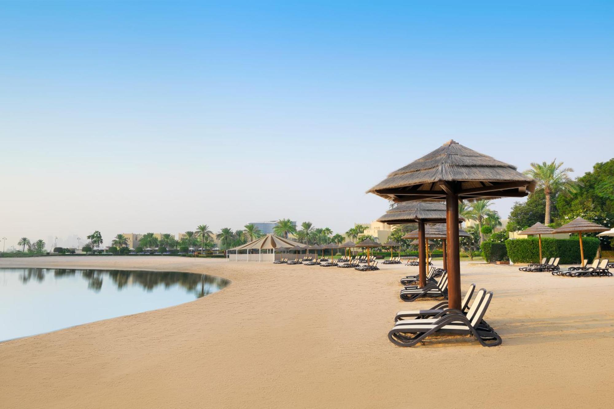Grand Hyatt Doha Hotel & Villas Exterior foto Beach at Jumeirah Creekside